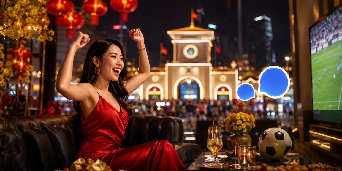 Quang cảnh lễ hội đêm tại TP. Hồ Chí Minh lung linh ánh đèn – không khí giải trí và cá cược trực tuyến